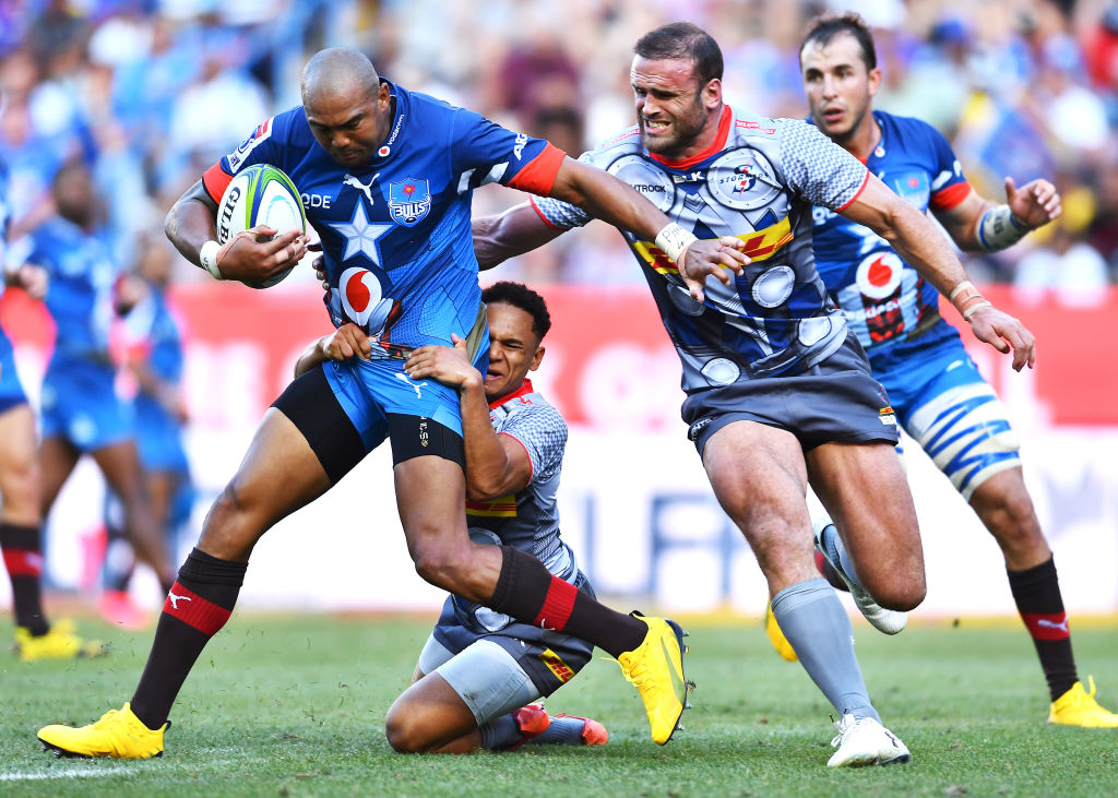 Jamie Roberts playing for the Stormers